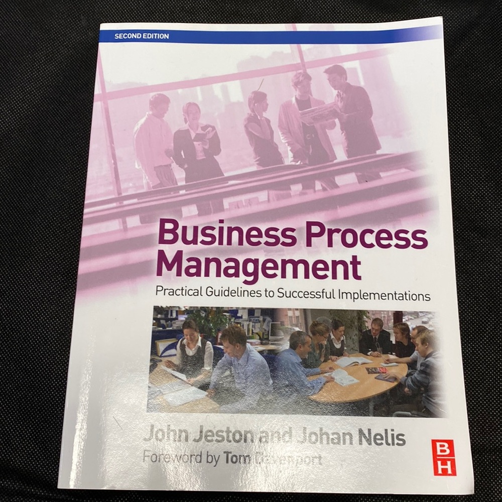 Business Process Management Book by Johan Nelis and John Jeston